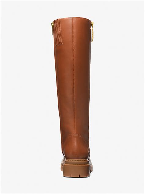 regan leather boot michael kors|Michael Kors Regan Leather Tall Boots .